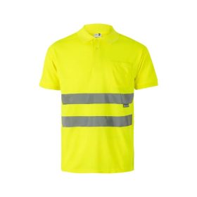 Láthatósági galléros póló