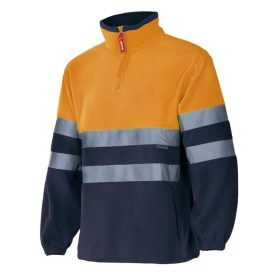 Láthatósági polár kabát