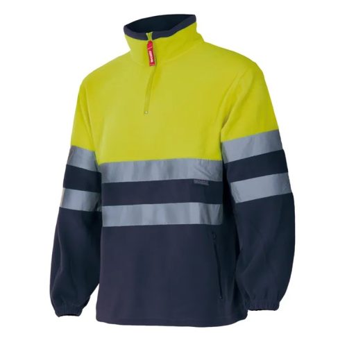 Láthatósági polár kabát