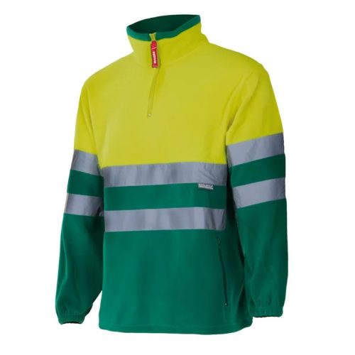 Láthatósági polár kabát