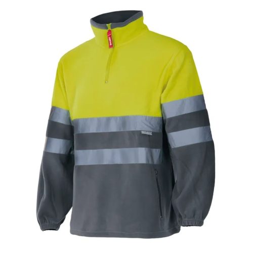 Láthatósági polár kabát