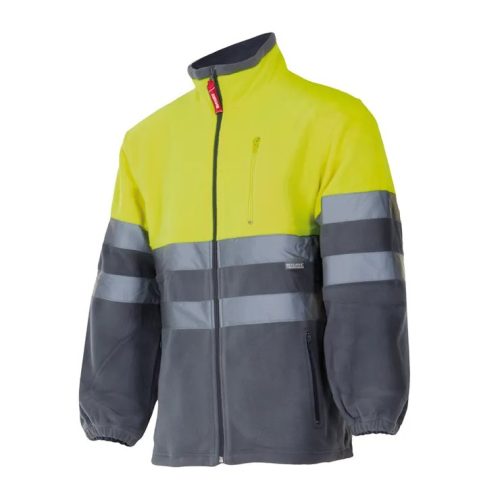 Láthatósági polár kabát 