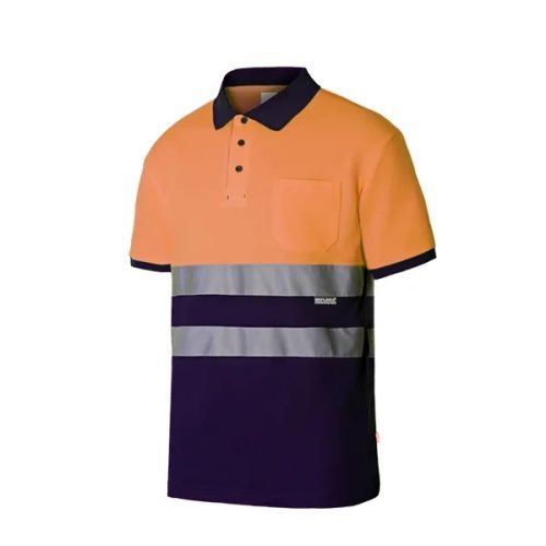 Láthatósági galléros póló