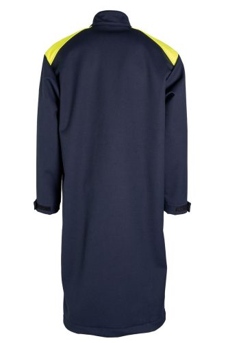 Lángálló hosszú softshell kabát