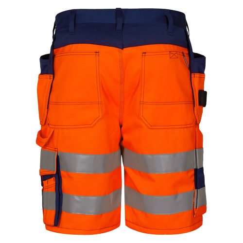 Safety EN ISO 20471 rövidnadrág lógó szerszámzsebekkel