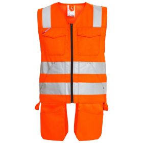 Safety EN ISO 20471 mellény szerszámzsebekkel