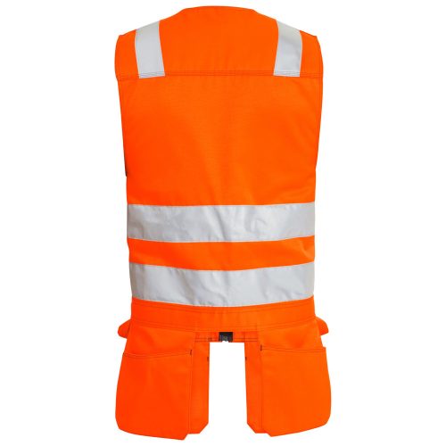 Safety EN ISO 20471 mellény szerszámzsebekkel