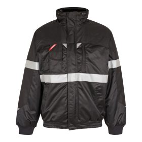 Enterprise pilóta kabát fényvisszaverő szalagokkal