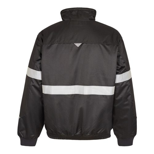 Enterprise pilóta kabát fényvisszaverő szalagokkal