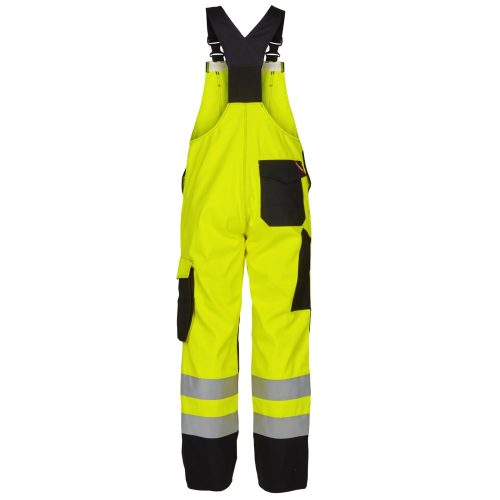 Antisztatikus EN ISO 20471 vállpántos overál