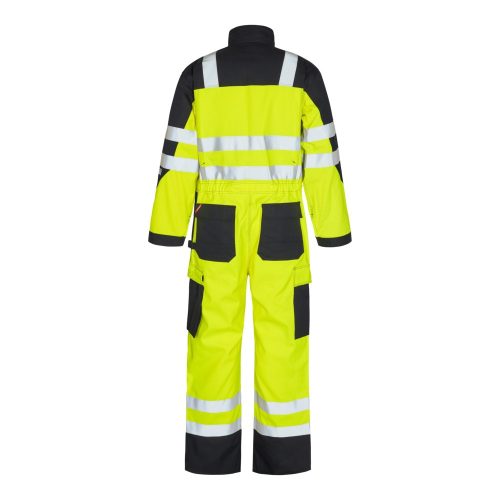 Antisztatikus EN ISO 20471 multinorm zárt overál