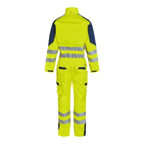 Antisztatikus EN ISO 20471 multinorm inherent zárt overál