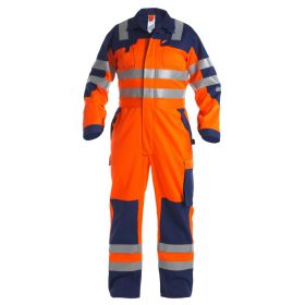 Antisztatikus EN ISO 20471 multinorm zárt overál